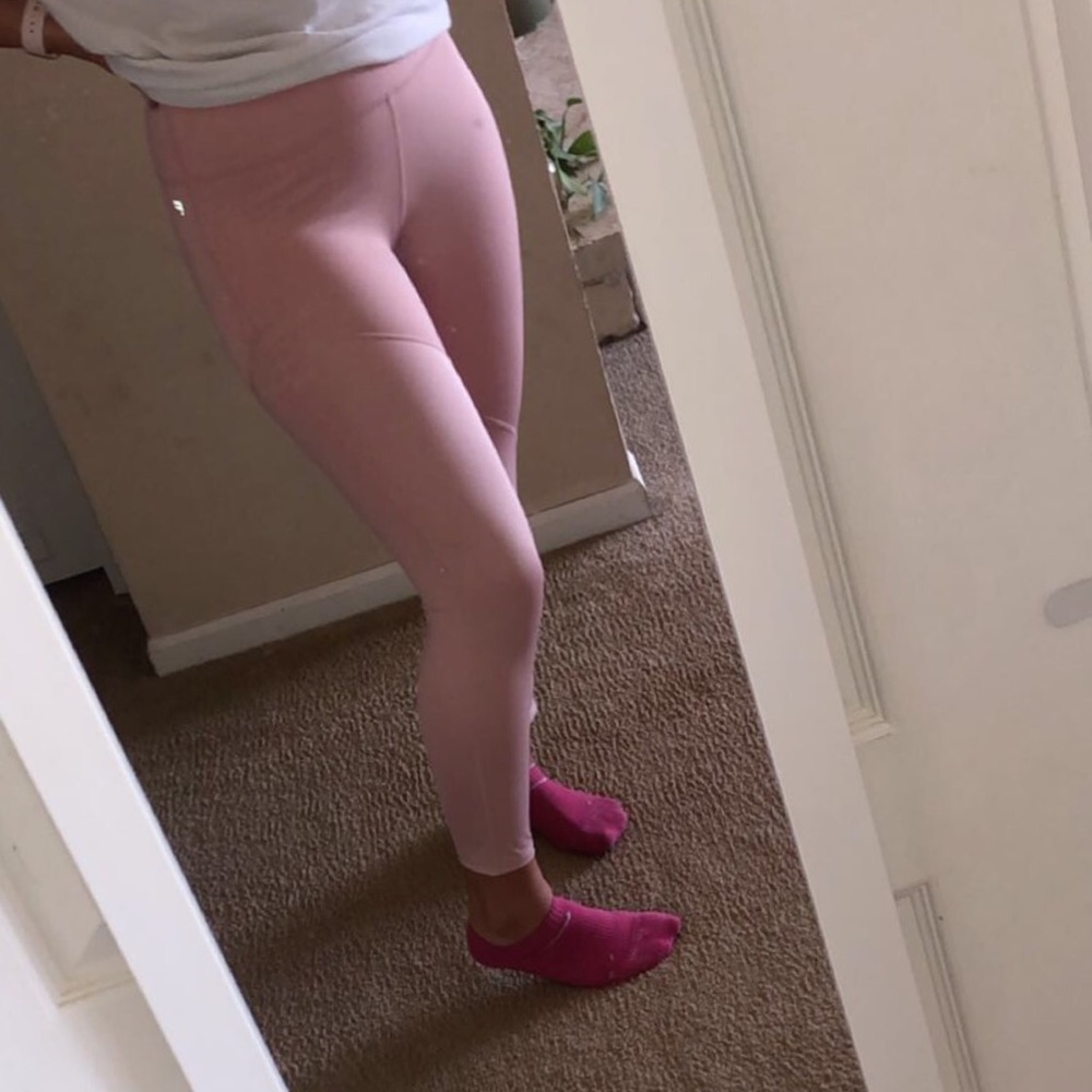 Fabletics Baby Pink Leggings!